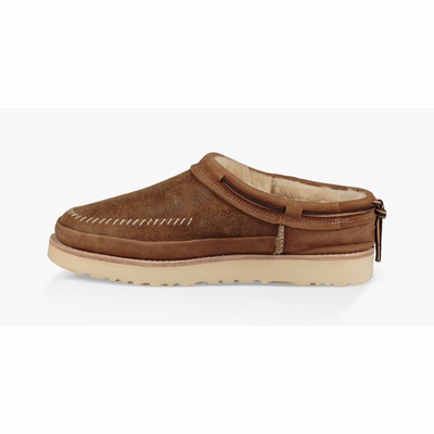 Chinelos UGG Campfire Slip-On Homem Marrom | PT-XULNG